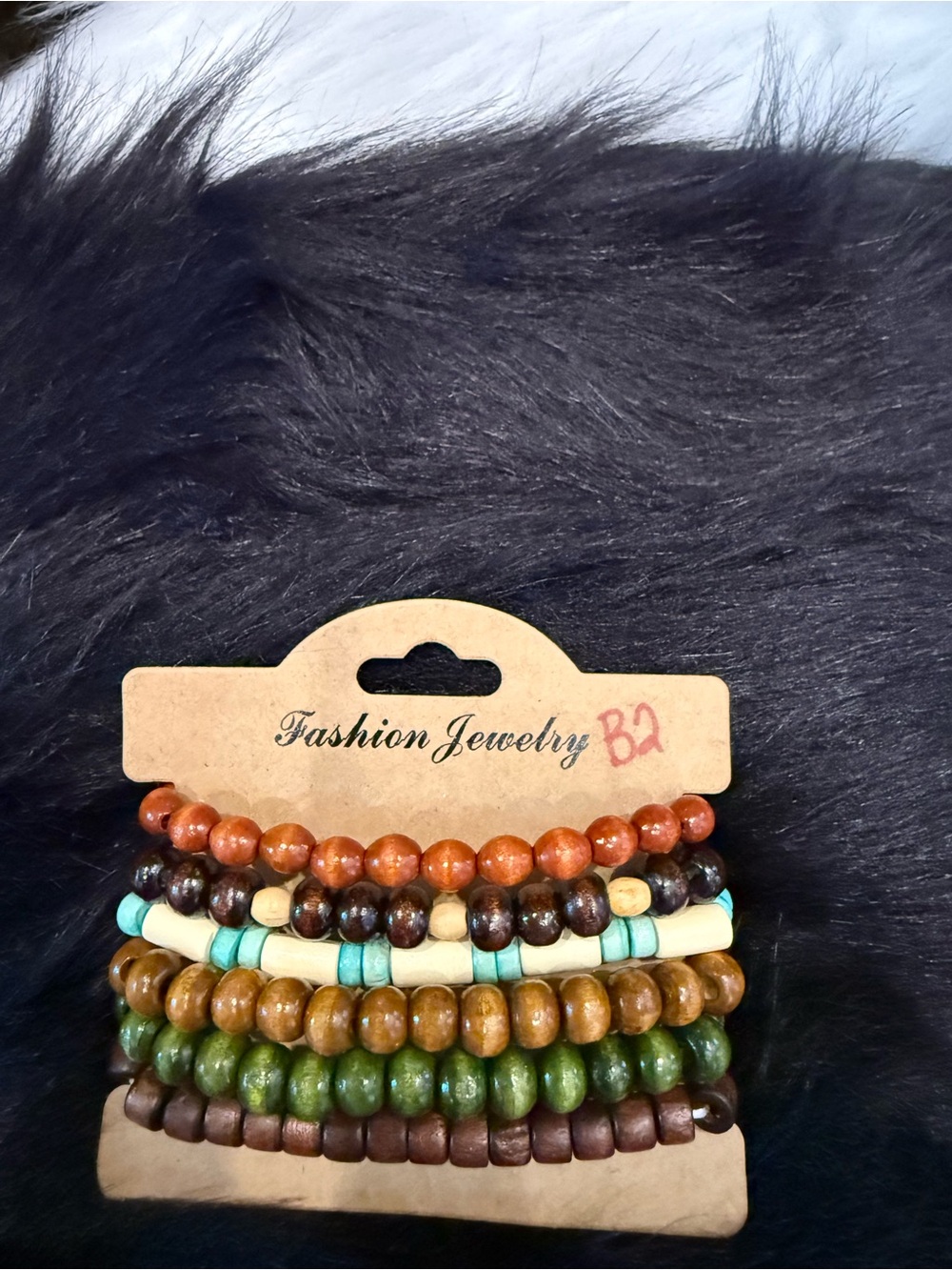 Fashion Jewelry Multicolor Beaded Bracelet Set - Earth Tones